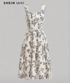 SHEIN 花柄　キャミワンピース