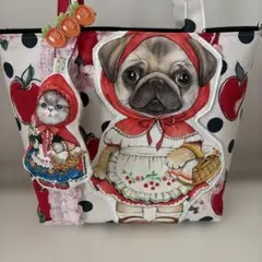 コヤンイサムチョン♡赤ずきんちゃんトートバッグ - メルカリ