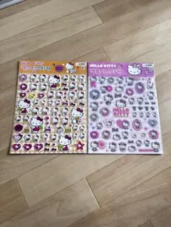 韓国ダイソー ハローキティ シール ぷっくり ステッカー サンリオ キティちゃん