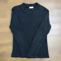 branshes ブランシェス　長袖カットソー　ブラック