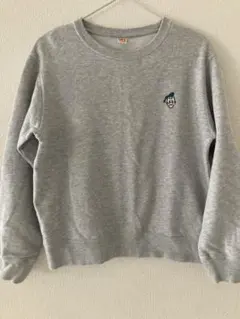 ユニクロ　男児　ディズニー　ドナルド　スウェット上　トレーナー　160 グレー