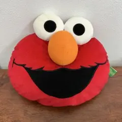 ★小物収納に便利★セサミストリート エルモ ぬいぐるみ クッション ポーチ