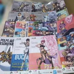 一番くじ　ジョジョの奇妙な冒険　クリアポスター まとめ売り