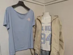 HOLLISTER 　３点おまとめ　ブルゾン　トップス　新品同様のサムネイル