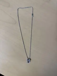 シルバー リングモチーフ ネックレス LION Heartネックレス