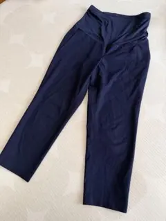 UNIQLO スマートアンクルマタニティパンツ ネイビー Mサイズ