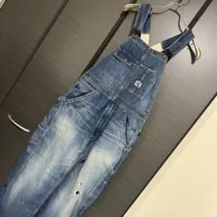 HYSTERIC GLAMOUR デニム　オーバーオール ローバック　つなぎ HYSTERIC GLAMOUR デニムオーバーオール ローバックつなぎ