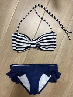 H&M ストライプ セパレート水着 Mサイズ - メルカリ