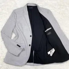 ZARA ザラ　DAILY OUTFIT テーラードジャケット 鹿の子　Lサイズ