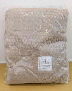 ケーブルニットボアフランケット