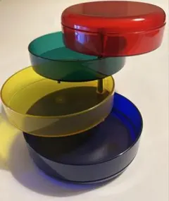 レキサイト REXITE マルチプラー イタリア製 小物入れ 4色マルチカラー