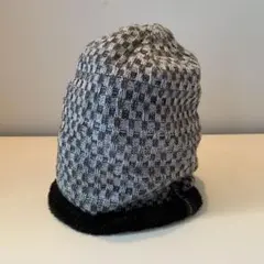 Novawo ニット 暖かい フリース裏地 ニットキャップ ビーニー