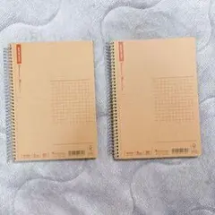 A5 方眼スパイラルノート 2冊セット