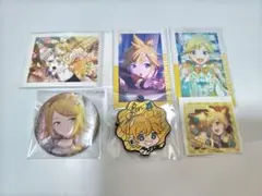 プロセカ　鏡音リン　鏡音レン　缶バッジ　ラバーキーホルダー　グッズ　まとめ売り