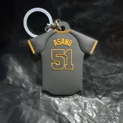 読売ジャイアンツ 巨人 浅野翔吾 ユニフォーム型PVCマルチチャーム (3rd)