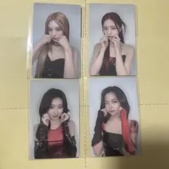 ITZY Born To Be ソウルコン　DVD 特典トレカ 4枚