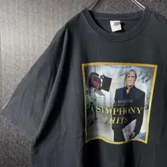 【vintage】マイケルボルトン フォトTシャツ ブラック メンズ 古着 渋いのサムネイル