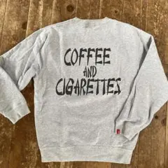 COFFEE AND CIGARETTES スウェット グレー