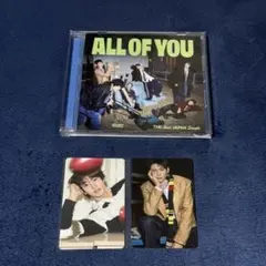 RIIZE ウンソク アントン ALLOFYOU 日本シングル 通常盤 トレカ