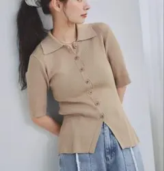 【新品】リブニット