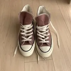 コンバース チャックテイラー　くすみピンク ハイカット