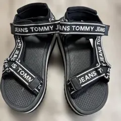 TOMMY JEANS テクニカルスポーツサンダル ブラック23cmのサムネイル