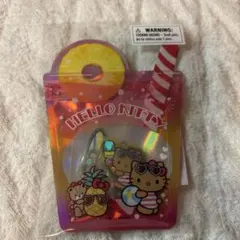 新品未使用　サンリオ　夏シール ハローキティ 日焼けキティ