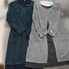 無印良品　マタニティ　授乳チュニック