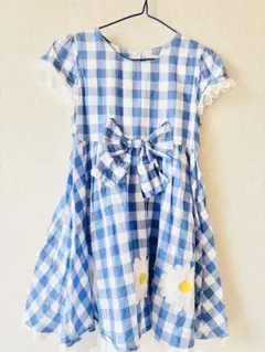 ブルー　ワンピース　⭐︎むーのんのん⭐︎120