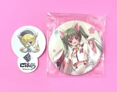 ♥千本桜展 マジカルミライ 初音ミク 千本桜 にゃんぼんざくら 缶バッジ♥