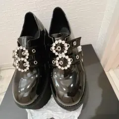 バブルス BUBBLES ダブルバックル厚底シューズのサムネイル