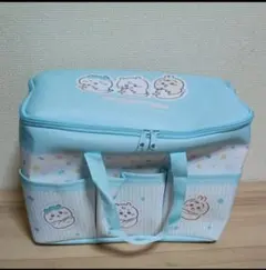 ちいかわBaby ポケットいっぱいバッグ ブルー　マザーバッグのサムネイル