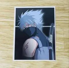NARUTO ナルト はたけカカシ 木ノ葉写真館 ブロマイド 秘伝 認識札