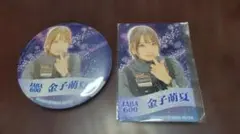 プロボウラー金子萌夏 缶バッジ カード セット JABA 600