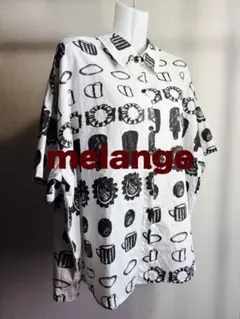 MELANGE 半袖シャツ