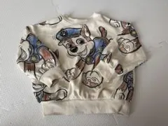 H&M パウパトロール 裏起毛 トレーナー 100/105