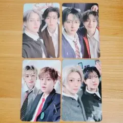 StrayKids PVCバッグ ユニットトレカ 4枚セット - メルカリ