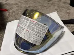 SHOEI 純正　CJ-2 スモークミラーシールド　ファイアーオレンジ　未使用のサムネイル
