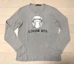 グレー 長袖カットソー