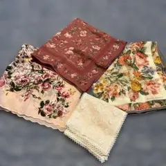 花柄ハンカチセット