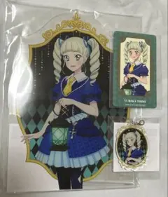 アイカツ 藤堂ユリカ 缶バッジ 色紙 コースター ポストカード キーホルダー アイカツ 藤堂ユリカ 缶バッジ 色紙 コースター ポストカード