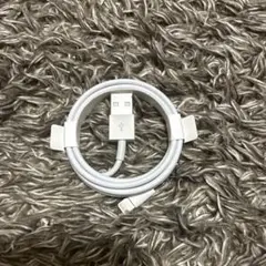 USB Lightning充電ケーブル 約1m ホワイト