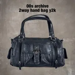 00s archive 2way ハンドバッグ ショルダーバッグ y2k