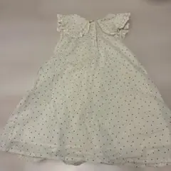 petit main 水玉模様 ノースリーブワンピース 120
