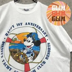 80s US古着◆ヴィンテージ ディズニー ミッキーTシャツ メンズXL程