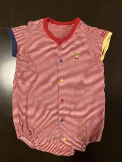 ホットビスケッツ　ロンパース　80