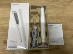 Panasonic 2Way コンパクトストレートヘアアイロン　EH-HV1A