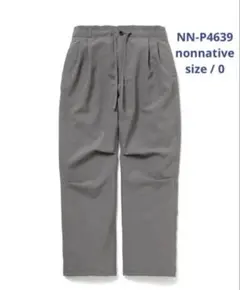 その他 nonnative  DWELLER EASY RIB PANTS 2026年最新】NONNATIVE DWELLER easy rib pants cottonの人気アイテム