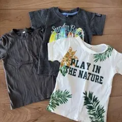 男の子 Tシャツ 90 3枚セット 夏服 まとめ売り