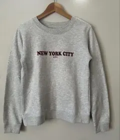 A.P.C.USシリーズ　トレーナー　霜降りグレー